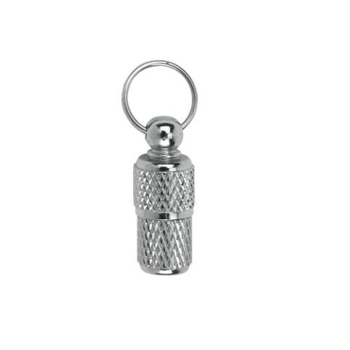 Tube D'identification Argent 15 Mm
