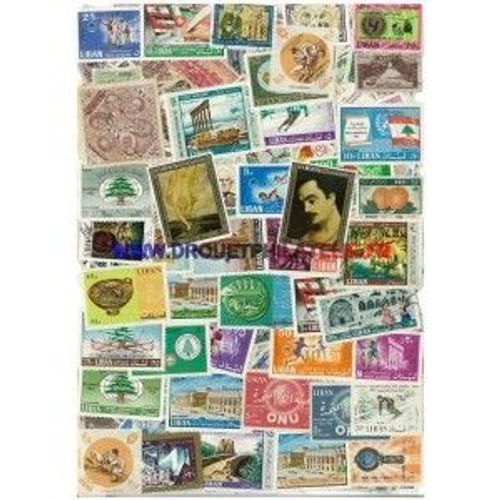 Liban - Lot De 800 Timbres Differents