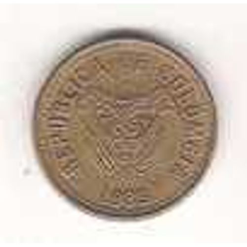 Colombie = Pièce De 5 Pesos, Année 1989, En Bronze-Alu.