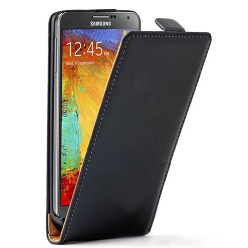 Etui Rabattable Verticale Pour Samsung Galaxy Note 3 5.7" En Cuir Pu - Rose