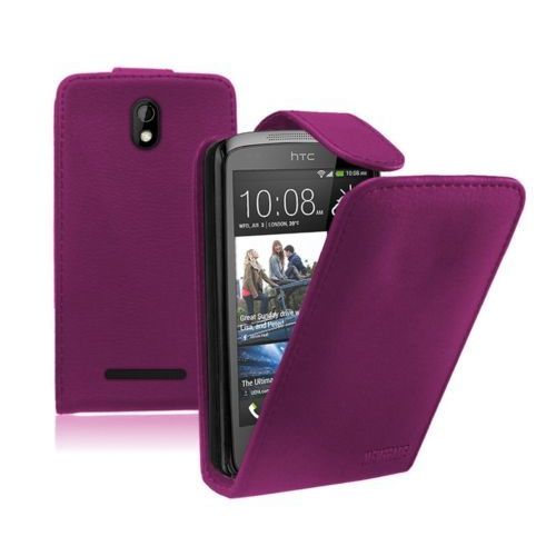 Etui Simili Cuir Pour Htc Desire 500/ Dual Sim - Violet