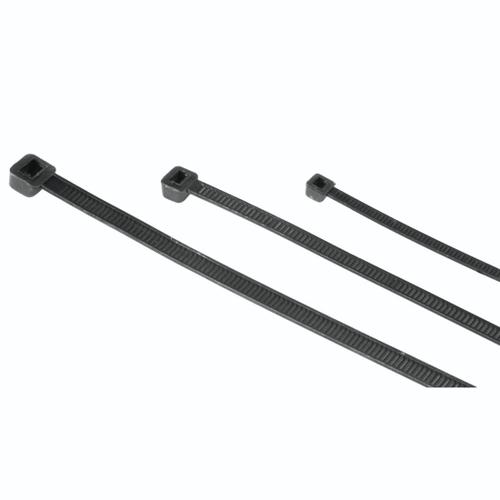 Kit serre-câbles 2,5 x 100/150/200 mm, noir, 150 pièces