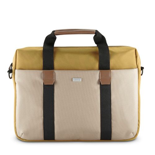 Sacoche ordi. port. "Silvan" durab., jus. 34-36cm (13,3"-14,1"), curry