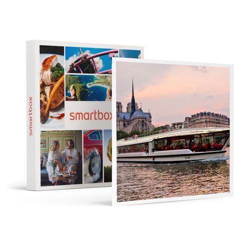 Découverte De Paris En Famille : Dîner Croisière Excellence Sur La Seine Pour 2 Adultes Et 1 Enfant - Smartbox - Coffret Cadeau Gastronomie