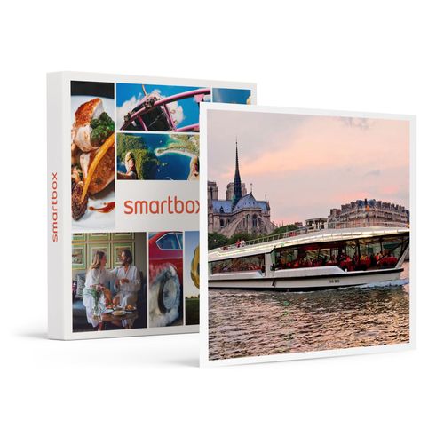 Découverte De Paris Lors D?Un Dîner Croisière Excellence Sur La Seine Pour 1 Adulte - Smartbox - Coffret Cadeau Gastronomie