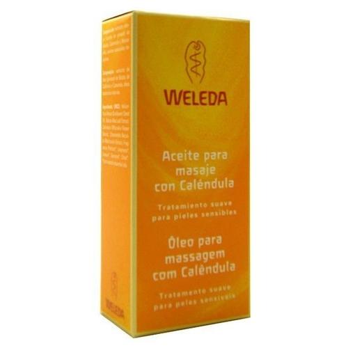 Aceite Para Masaje Con Caléndula Pieles Sensibles Weleda 100ml