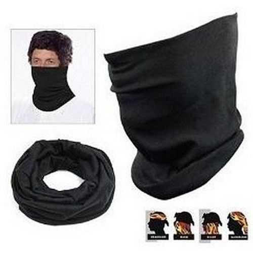 Lot 2 Cagoule Bandana Tete De Mort Masque Contre Le Froid Le Vent Microfibre