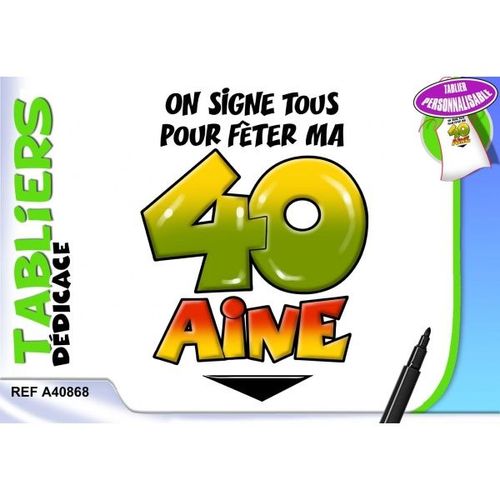 Tablier + Stylo