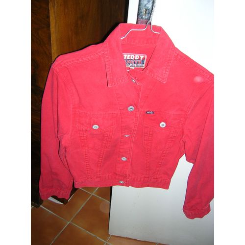 Blouson Teddy Smith Taille M 100% Coton.