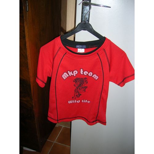 T-Shirt Mkp 8 Ans 100% Polyester.