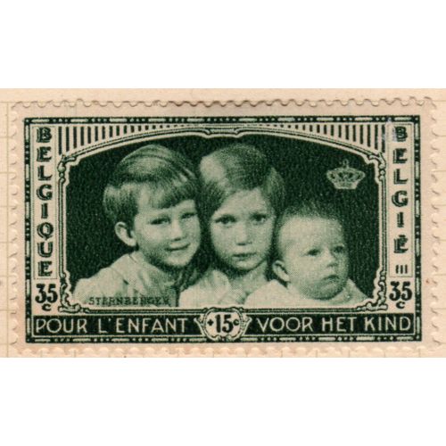 Lot Enfants Royaux, 3 Timbres