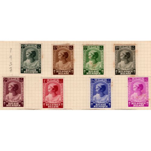 Lot La Princesse Joséphine Charlotte, 8 Timbres