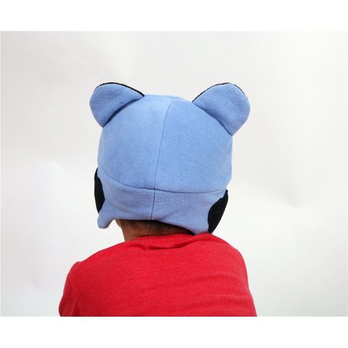 Bonnet Chapeau Peluche Doux Cosplay Déguisement Costume Nounours Chat Neko Lapin Oreilles Animal Animaux Mignon Kawaï Mimi Chaud Hiver Vacances Enfant Adulte Homme Femme Black Sugar