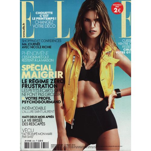 Elle / 12-03-2010 N°3350 : Sienna Miller (4p) - Nicole Richie (4p) - Yves Saint Laurent (7p)