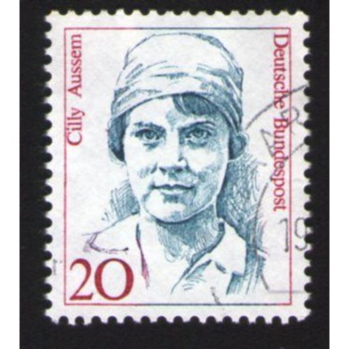 Allemagne Oblitération Ronde Used Stamp Femmes Célèbres Cilly Aussem Joueuse De Tennis