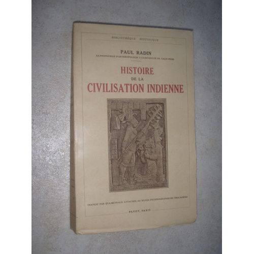 Histoire De La Civilisation Indienne