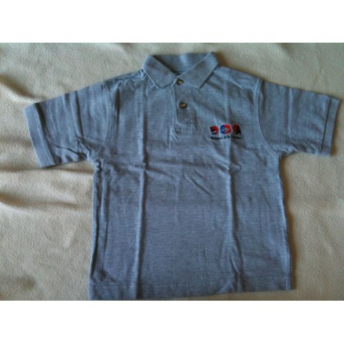 Polo Gris - 7 Ans / 8 Ans