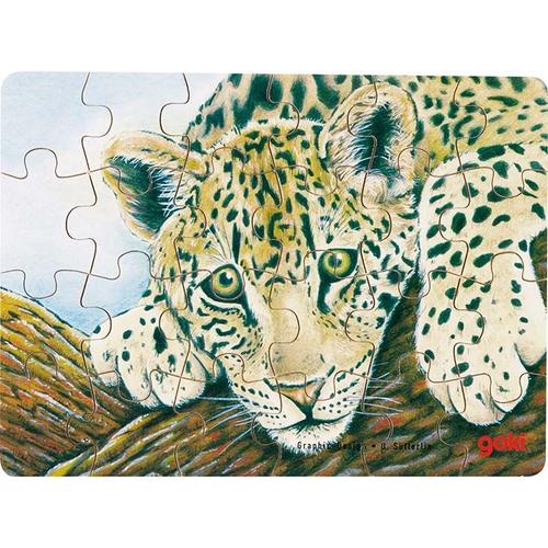 Mini-Puzzle Animaux Sauvages Panthère