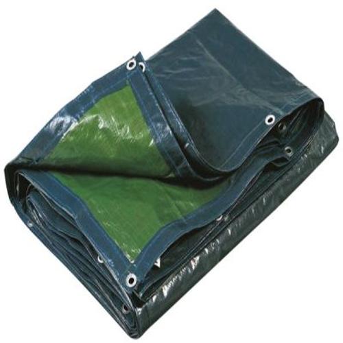 Bache standard bleu vert tout usage 2 x 3m