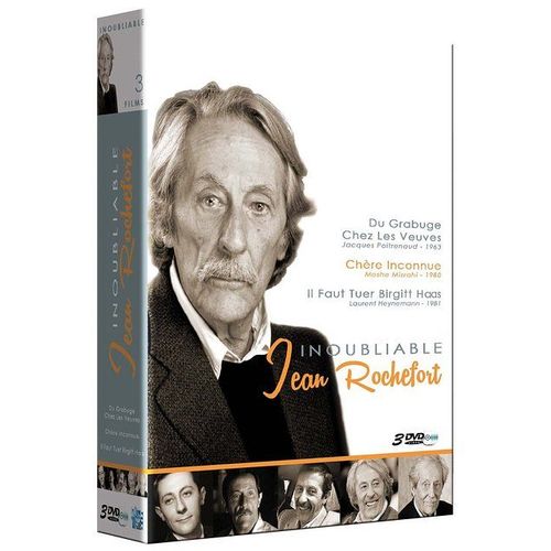Inoubliable Jean Rochefort : Du Grabuge Chez Les Veuves + Chère Inconnue + Il Faut Tuer Birgitt Haas - Pack
