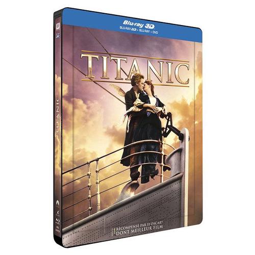 Titanic - Combo Blu-Ray 3d + Blu-Ray - Édition Boîtier Steelbook