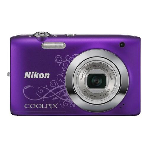 Nikon Coolpix S2600 Compact 14 Mpix Violet décoratif