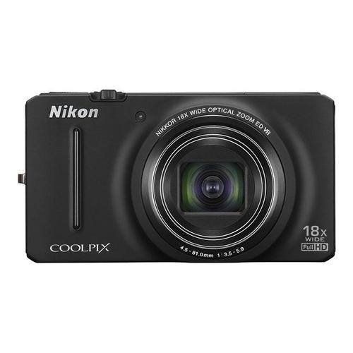 Nikon Coolpix S9200 Compact 16 Mpix Noir