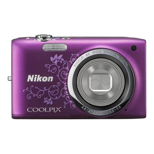 Nikon Coolpix S2700 Compact 16 Mpix Violet décoratif