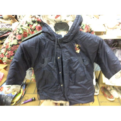Manteau Bleu 23 Mois Avec Capuche