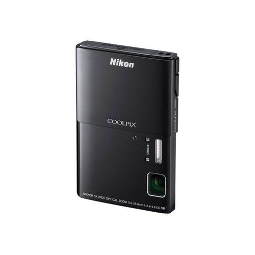 Nikon Coolpix S100 - Appareil photo numérique - compact - 16.0 Mpix - 5 x zoom optique - noir
