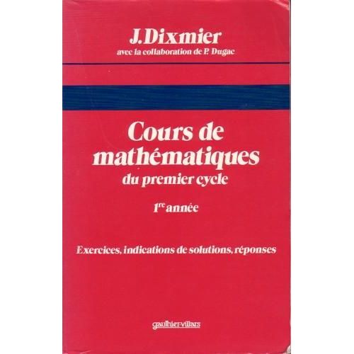 Cours Maths 1ere Annee Uni