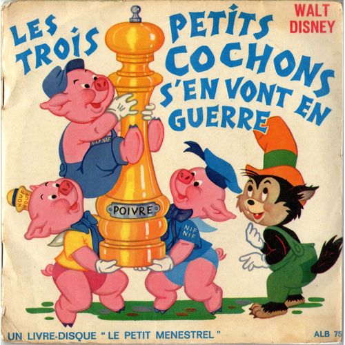Les Trois Petits Cochons S'en Vont En Guerre