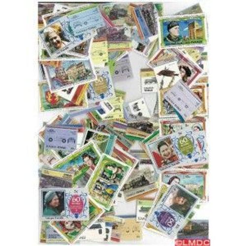Tuvalu - 300 Timbres Differents