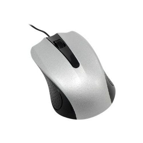 MCL Samar - Souris - droitiers et gauchers - optique - filaire - USB - noir, argent