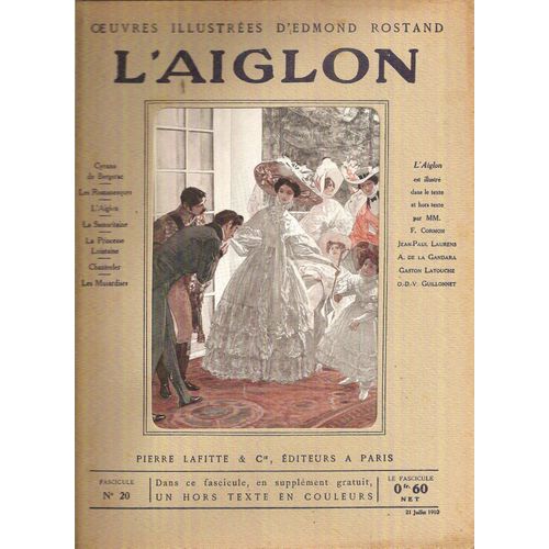 Oeuvres Illustrées D'edmond Rostand - L'aiglon N°20