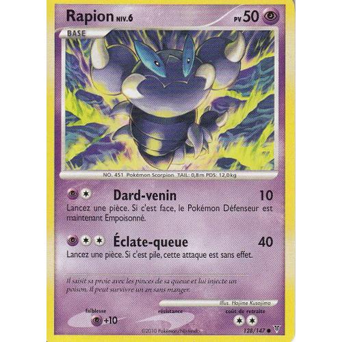 Pokemon - Rapion Nv.6 - Vainqueurs Suprêmes 128/147