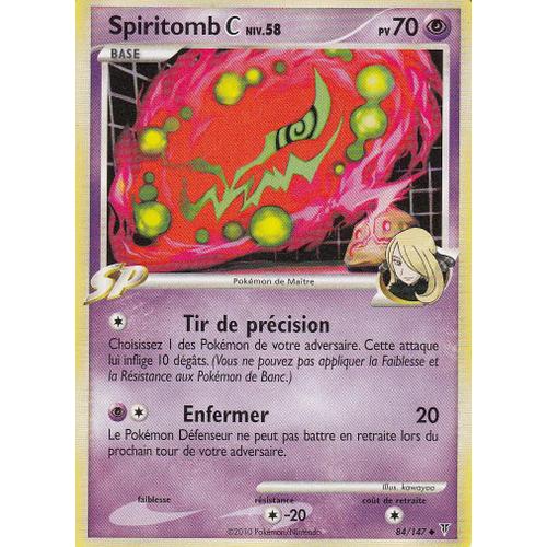 Pokemon - Spiritomb C Pokemon De Maitre - Vainqueurs Suprêmes 84/147