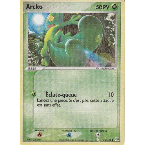 Pokemon - Arcko - Emeraude 70/106