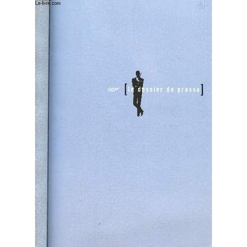 Plaquette De Cinema : Le Monde Ne Suffit Pas 007 - Sortie Le 1er Decembre 1999 - Avec Sophie Marceau - Robert Carlyle - Denise Richards Etc...