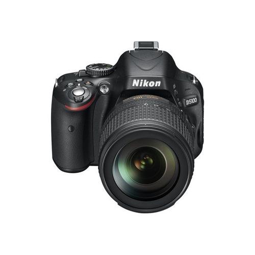 Nikon D5100 - Appareil photo numérique - Reflex - 16.2 Mpix - 5.8 x zoom optique objectif AF-S DX 18-105 mm VR