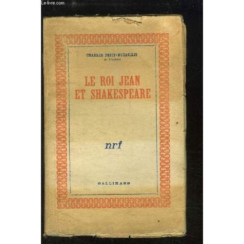 Le Roi Jean Et Shakespeare.