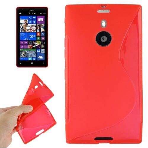 Coque Tpu Type S Pour Nokia Lumia 1520 - Rouge