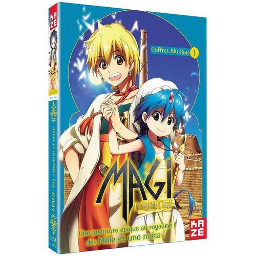 Magi - The Labyrinth Of Magic - Saison 1, Box 1/2 - Blu-Ray