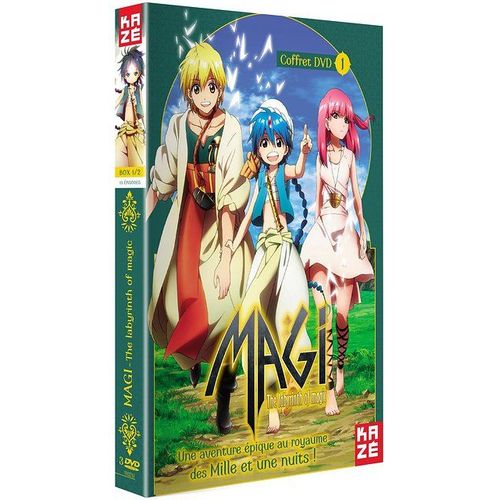 Magi - The Labyrinth Of Magic - Saison 1, Box 1/2