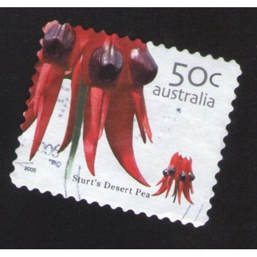 Australie 2005 Oblitéré Used Stamp Plante Sturt¿S Desert Pea Swainsona Formosa