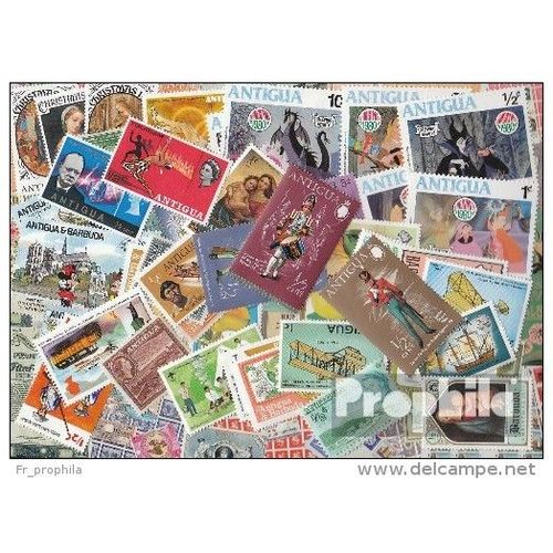 Antigua & Barbuda 300 Timbres Differents