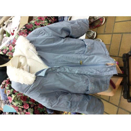 Manteau Bleu À Capuche 3 Suisses 4ans