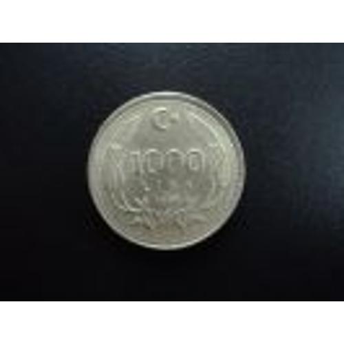 Turquie ( Turkiye Cumhuriyeti ) = Pièce De 1000 Lira De 1990, En Nickel.