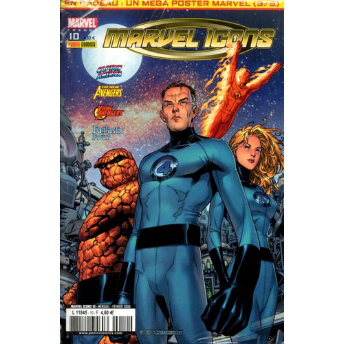 Marvel Icons N° 10 : Au Pays Des Rêves Captain America / New Avengers / Young Avengers / Fantastic 4