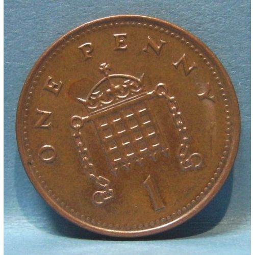 Pièce De One (1) Penny Elizabeth Il - Royaume-Uni - 1994